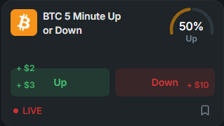 OBI Strategy 65% WR — Polymarket BTC 5-Min Binary Trade Log
